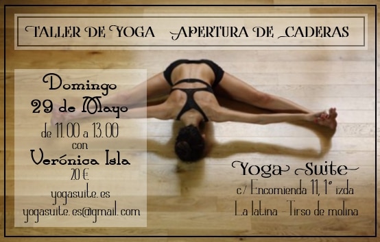taller yoga caderas yogasuite madrid