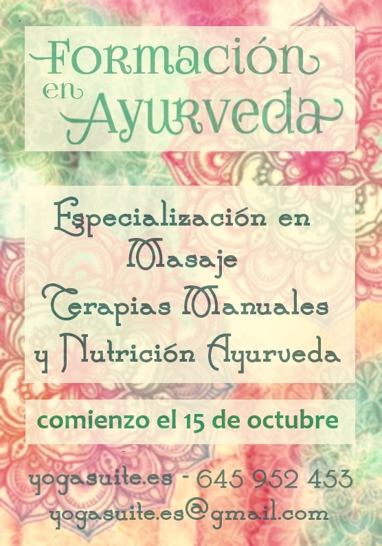 Formacion Ayurveda Madrid 1