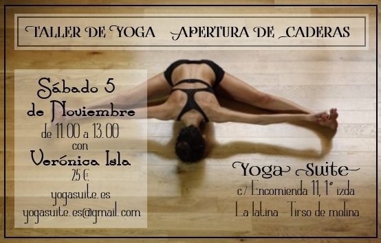 Taller Yoga Posturas Caderas 1