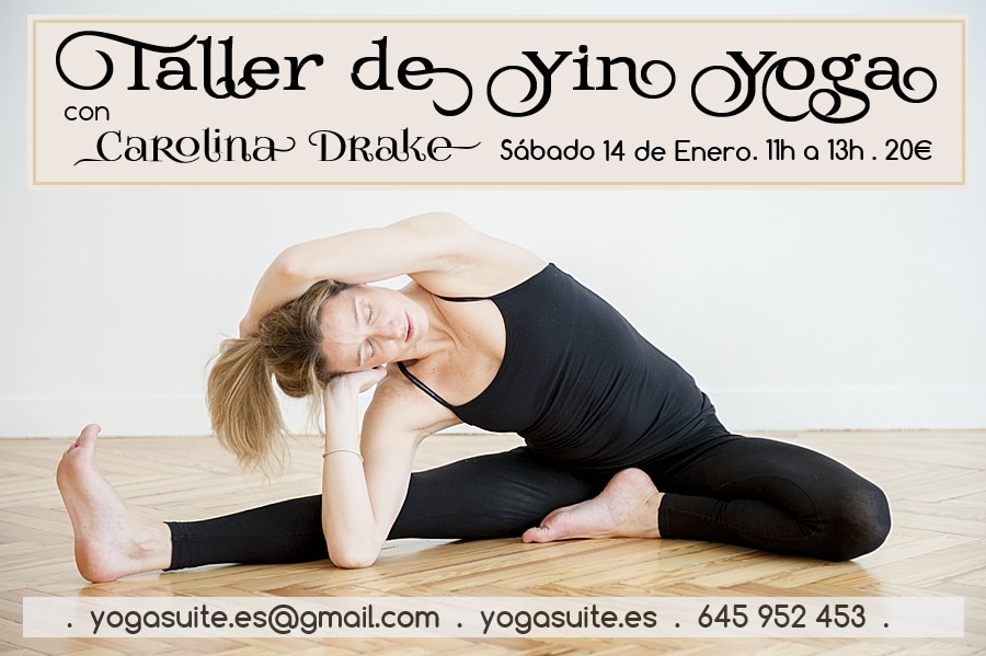 Taller Yin Yoga Yogasuite Enero 1